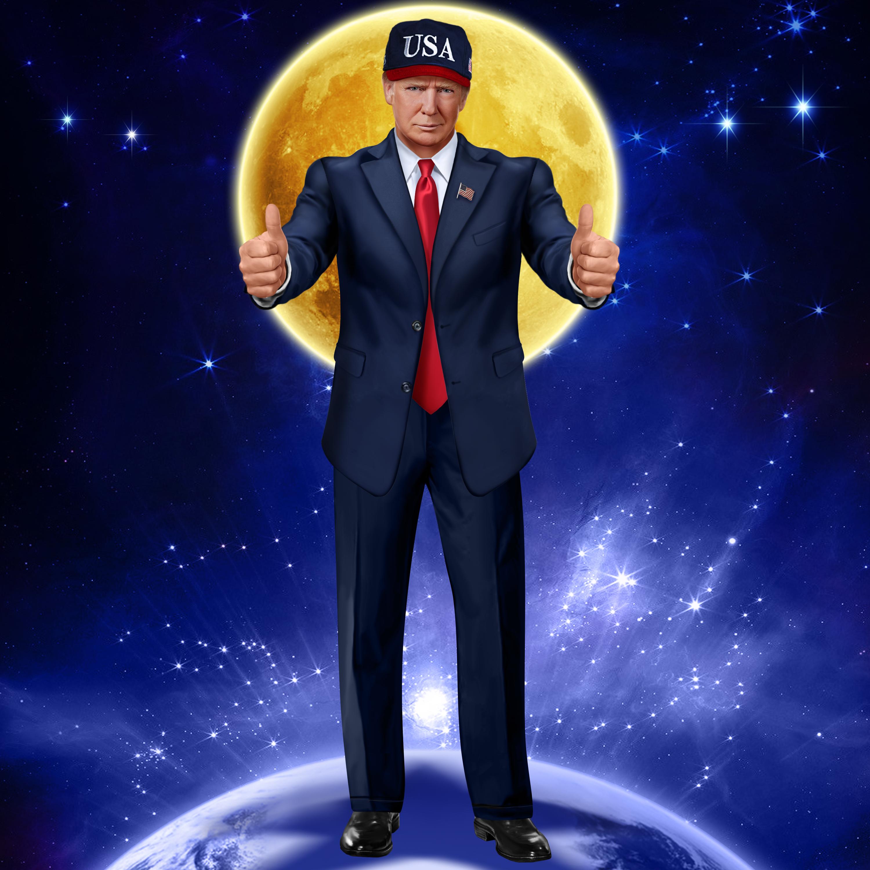 Trump Digital Trading Card #43972