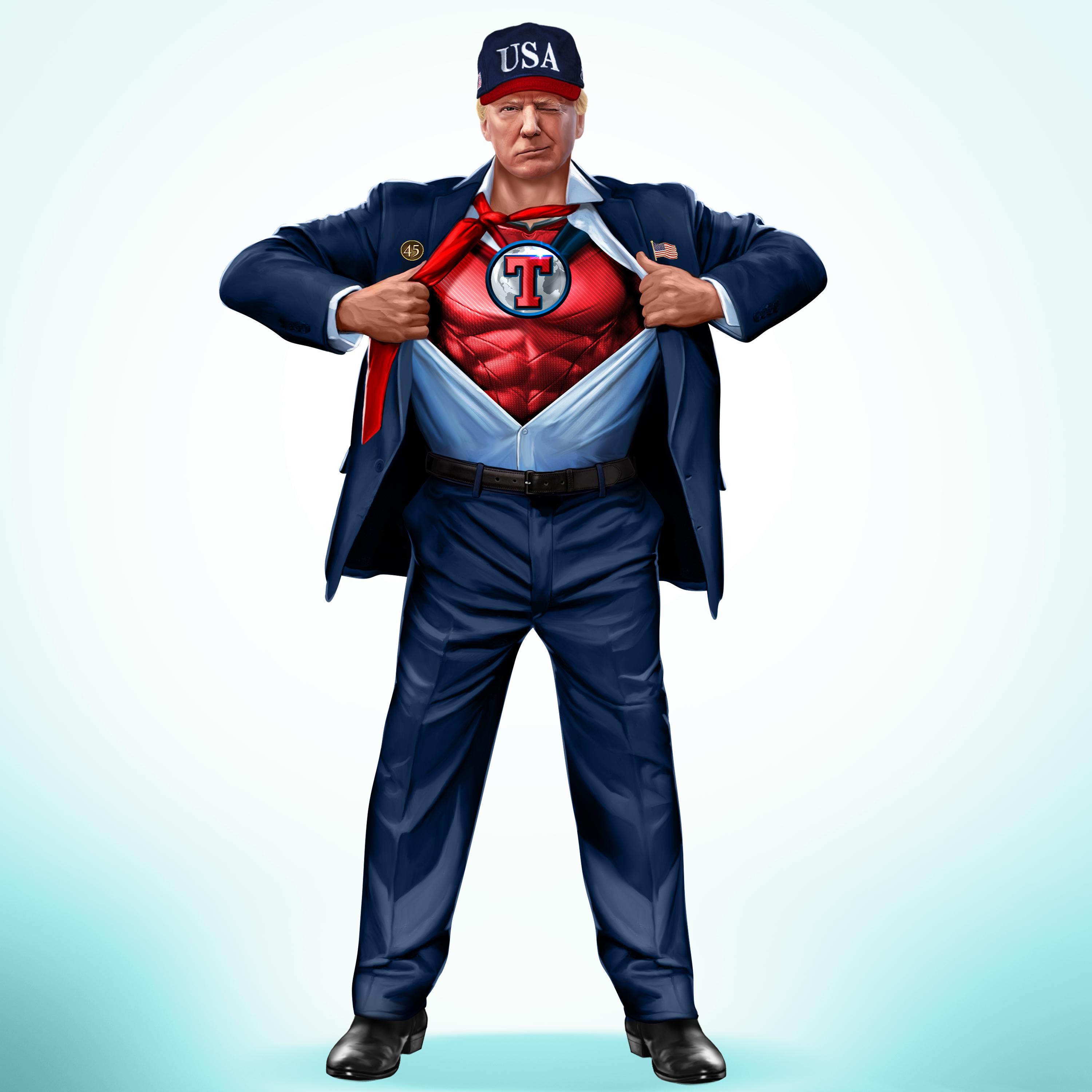 Trump Digital Trading Card #4597